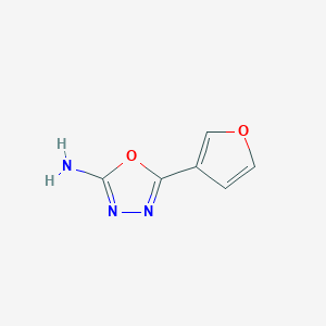 2-Amino-5-(3-furyl)-1,3,4-oxadiazole