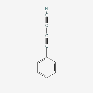 molecular formula C10H6 B8606504 Benzene, 1,3-butadiynyl- 