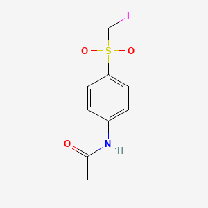 N-[p-(iodomethylsulfonyl)-phenyl]acetamide