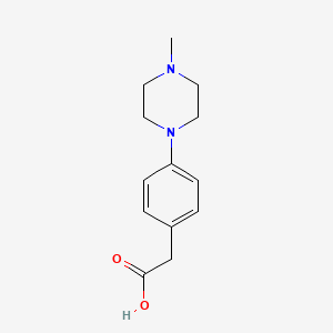 2-(4-(4-Methylpiperazin-1-yl)phenyl)acetic acid