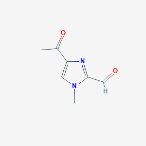 4-acetyl-1-methyl-1H-imidazole-2-carbaldehyde
