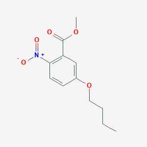5-Butoxy-2-nitrobenzoic acid methyl ester