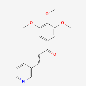 1-(3,4,5-Trimethoxyphenyl)-3-(3-pyridinyl)-2-propene-1-one