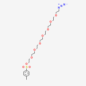 molecular formula C23H39N3O10S B8606579 N3-PEG8-Tos 