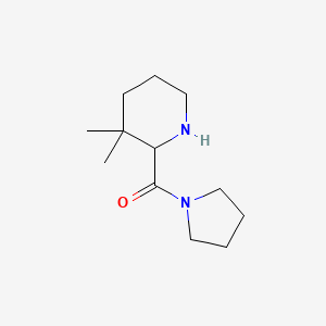 2-(Pyrrolidin-1-yl)carbonyl-3,3-dimethyl piperidine