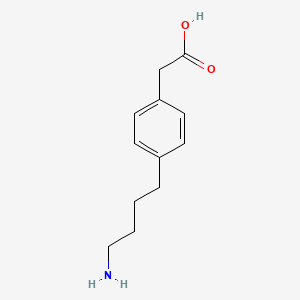 [4-(4-Aminobutyl)phenyl]acetic acid