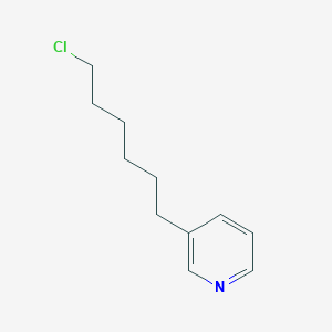 3-(6-Chlorohexyl)pyridine