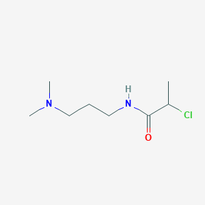2-Chloro-n-(3-dimethylamino-propyl)-propionamide