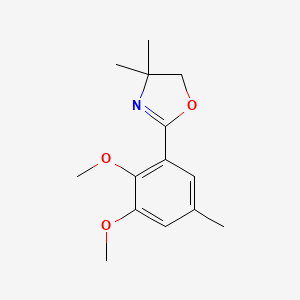 2-(2,3-Dimethoxy-5-methylphenyl)-4,4-dimethyl-4,5-dihydro-1,3-oxazole