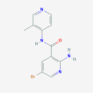 2-amino-5-bromo-N-(3-methyl-pyridin-4-yl)-nicotinamide