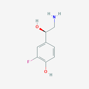 4-[(1R)-2-amino-1-hydroxyethyl]-2-fluorophenol