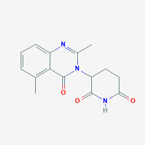 3-(2,5-dimethyl-4-oxo-4H-quinazolin-3-yl)-piperidine-2,6-dione
