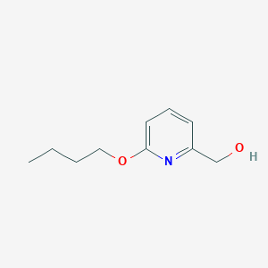 molecular formula C10H15NO2 B8607070 6-Butoxy-2-hydroxymethylpyridine 