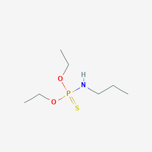 molecular formula C7H18NO2PS B8607082 O,O-diethyl propylphosphoramidothioate 