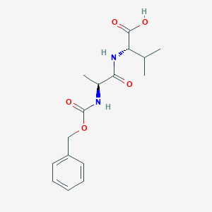 molecular formula C16H22N2O5 B086071 Z-Ala-val-OH 