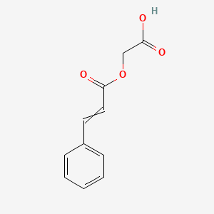 [(3-Phenylacryloyl)oxy]acetic acid