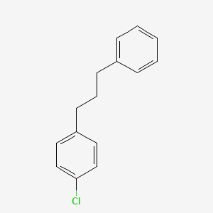 molecular formula C15H15Cl B8607181 1-Chloro-4-(3-phenylpropyl)benzene CAS No. 63635-59-6