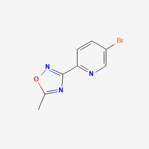 3-(5-Bromopyridin-2-yl)-5-methyl-1,2,4-oxadiazole