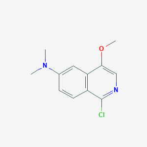 1-chloro-4-methoxy-N,N-dimethylisoquinolin-6-amine