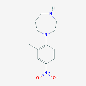 1-(2-Methyl-4-nitrophenyl)-1,4-diazepane