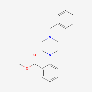 Methyl 2-[4-benzylpiperazinyl]benzoate