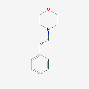 molecular formula C12H15NO B8607299 4-(2-Phenylethenyl)morpholine CAS No. 36838-59-2
