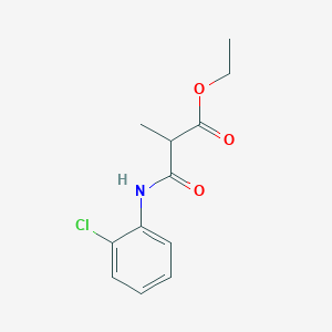 Ethyl 3-(2-chlorophenylamino)-2-methyl-3-oxopropanoate