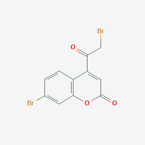 7-bromo-4-(bromoacetyl)-2H-chromen-2-one