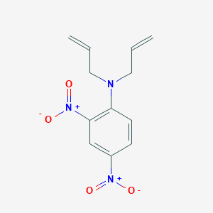 molecular formula C12H13N3O4 B8607440 N,N-Diallyl-2,4-dinitroaniline 