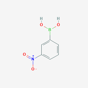 molecular formula C6H6BNO4 B086076 3-硝基苯硼酸 CAS No. 13331-27-6