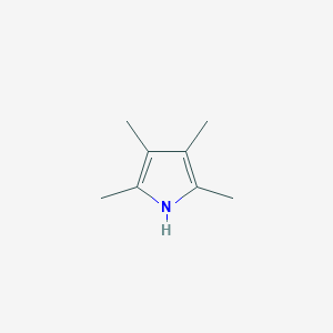molecular formula C8H13N B086078 2,3,4,5-Tetramethyl-1H-pyrrole CAS No. 1003-90-3