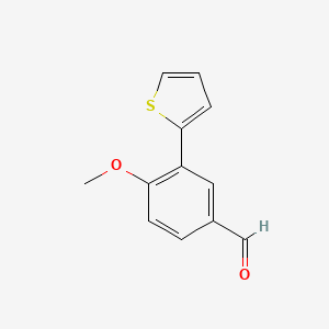 4-Methoxy-3-thien-2-yl-benzaldehyde