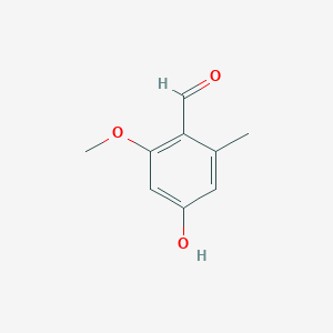 4-Hydroxy-2-methoxy-6-methylbenzaldehyde