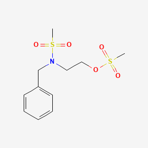 Methanesulfonic acid 2-(benzyl-methanesulfonyl-amino)-ethyl ester