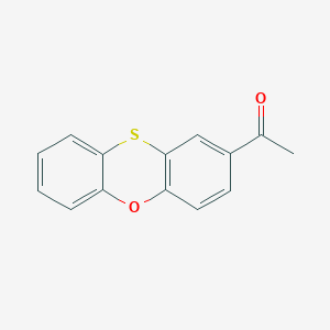 molecular formula C14H10O2S B8607918 2-Acetylphenoxathiin 