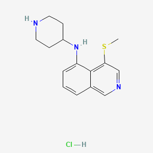 4-(4-Methylthio-5-isoquinolyl)aminopiperidine hydrochloride