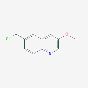 6-(Chloromethyl)-3-methoxyquinoline