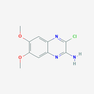 3-Chloro-6,7-dimethoxyquinoxalin-2-amine