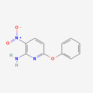 3-Nitro-6-phenoxy-pyridin-2-ylamine