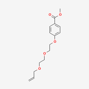 Methyl 4-(2-{2-[(prop-2-en-1-yl)oxy]ethoxy}ethoxy)benzoate