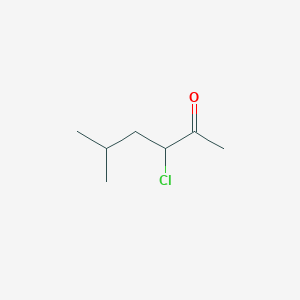 3-Chloro-5-methylhexan-2-one