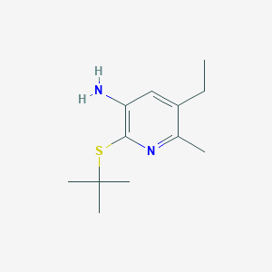 3-Amino-2-tert-butylthio-5-ethyl-6-methylpyridine