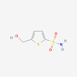 5-Hydroxymethyl-thiophene-2-sulfonic acid amide