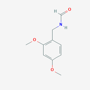 molecular formula C10H13NO3 B8608298 N-(2,4-Dimethoxy-benzyl)-formamide 