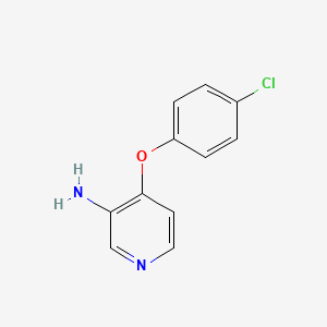 4-(4-Chlorophenoxy)pyridin-3-amine