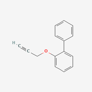 molecular formula C15H12O B8608884 2-(Propargyloxy)biphenyl 
