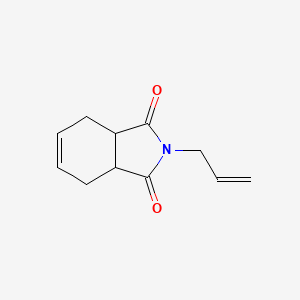 molecular formula C11H13NO2 B8608952 N-allyl-4-cyclohexene-1,2-dicarboximide 