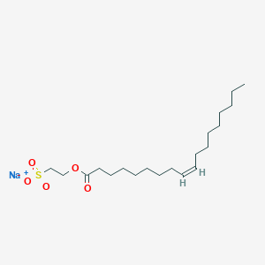 molecular formula C20H37NaO5S B086090 2-Sulfoethyl oleate sodium salt CAS No. 142-15-4