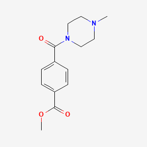 Methyl 4-(4-methylpiperazine-1-carbonyl)benzoate