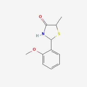 2-(2-Methoxyphenyl)-5-methyl-4-thiazolidinone